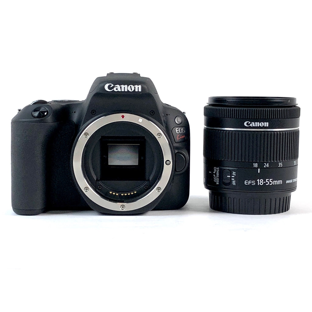 キヤノン Canon EOS Kiss X9 EF-S 18-55 F4-5.6 IS STM レンズキット ブラック デジタル 一眼レフカメラ 【中古】