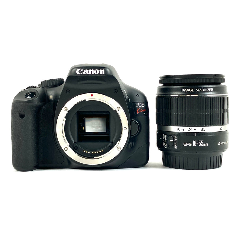 キヤノン Canon EOS Kiss X4 EF-S 18-55 IS レンズキット デジタル 一眼レフカメラ 【中古】cambb