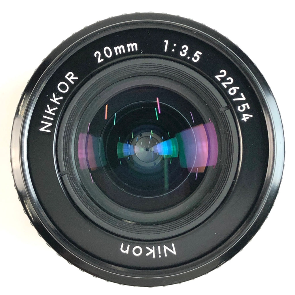 ニコン Nikon Ai-S NIKKOR 20mm F3.5 一眼カメラ用レンズ（マニュアルフォーカス） 【中古】