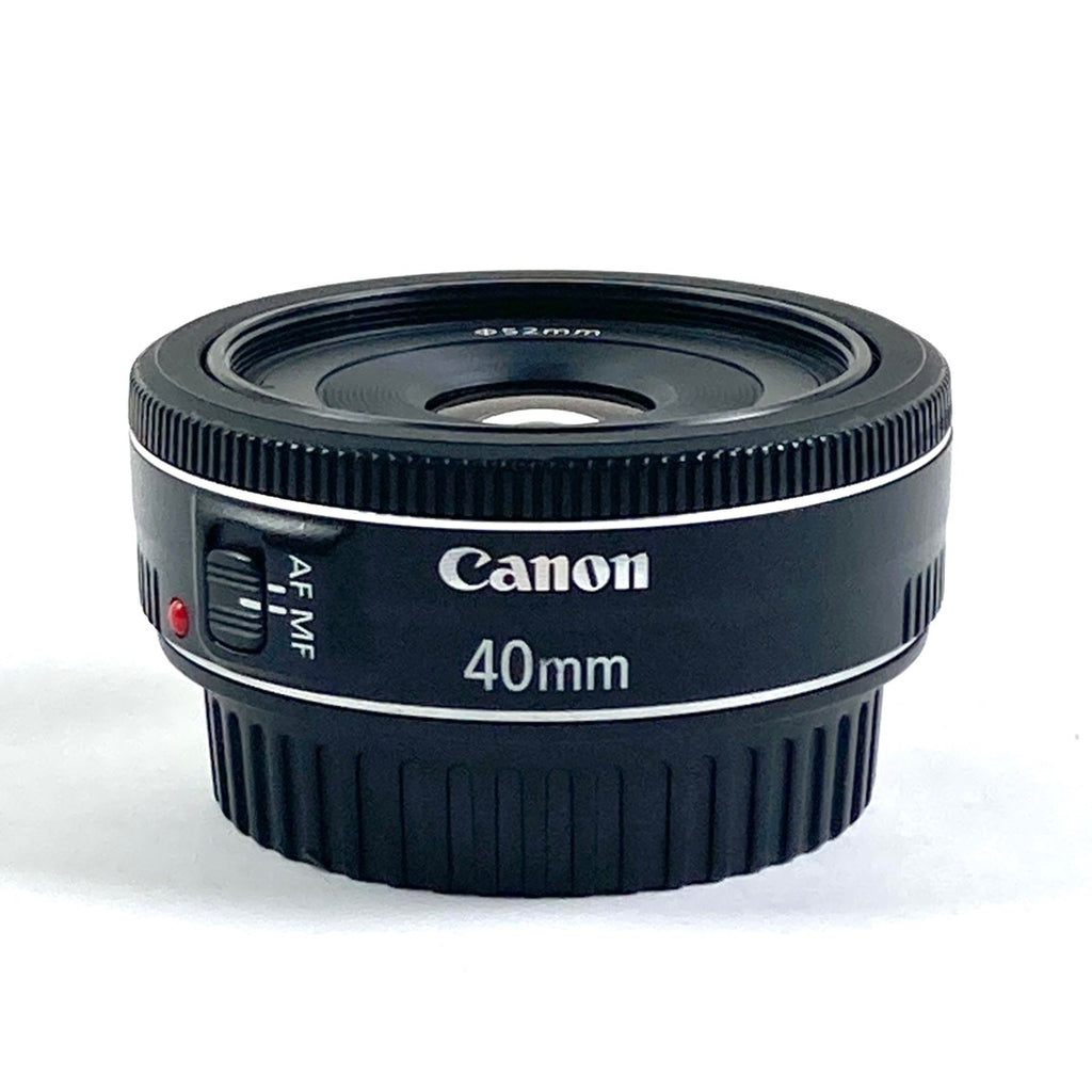 キヤノン Canon EF 40mm F2.8 STM 一眼カメラ用レンズ（オートフォーカス） 【中古】