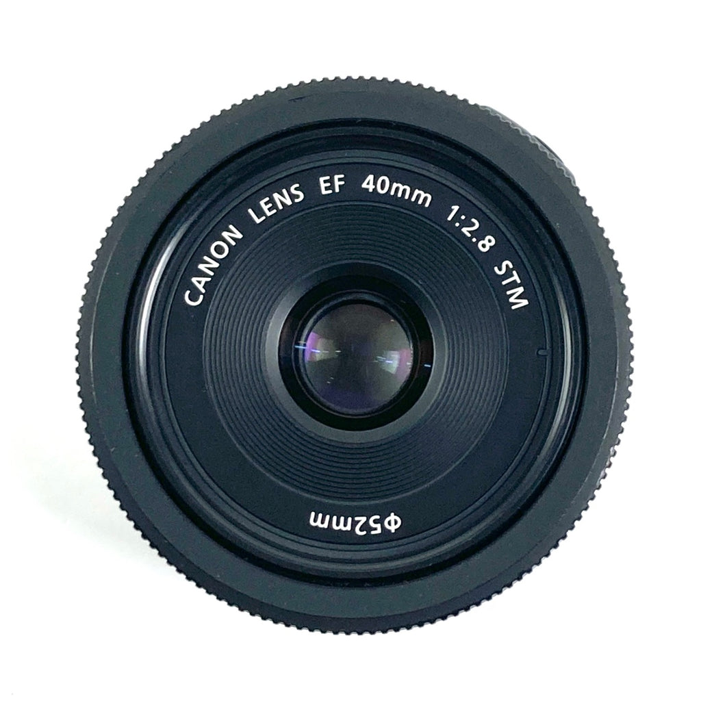 キヤノン Canon EF 40mm F2.8 STM 一眼カメラ用レンズ（オートフォーカス） 【中古】