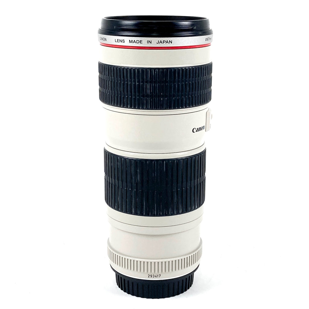 キヤノン Canon EF 70-200mm F4L USM 一眼カメラ用レンズ（オートフォーカス） 【中古】