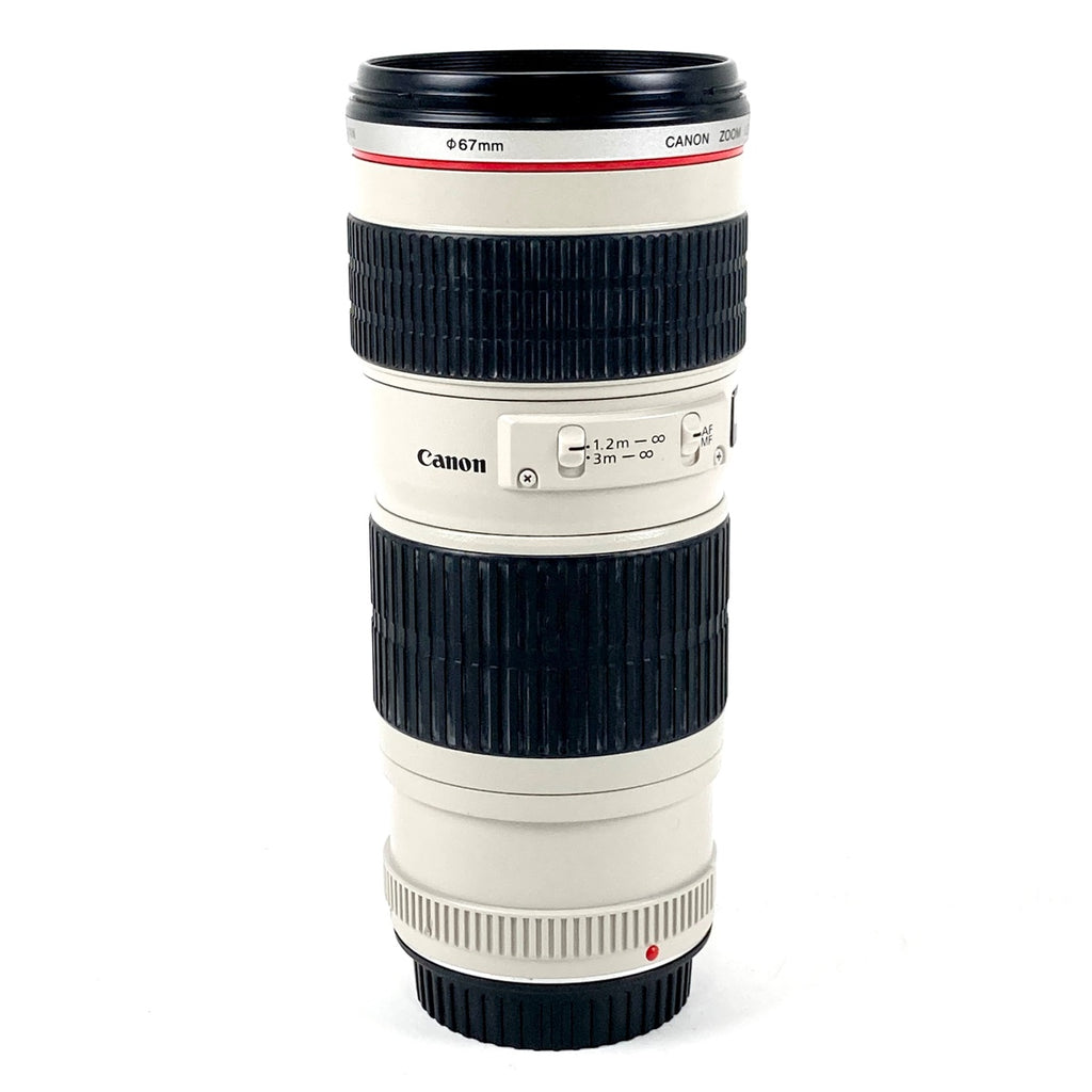 キヤノン Canon EF 70-200mm F4L USM 一眼カメラ用レンズ（オートフォーカス） 【中古】