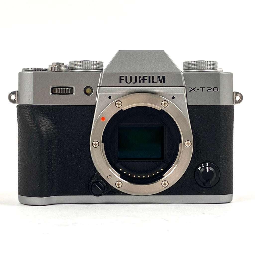 富士フイルム FUJIFILM X-T20 ボディ シルバー デジタル ミラーレス 一眼カメラ 【中古】