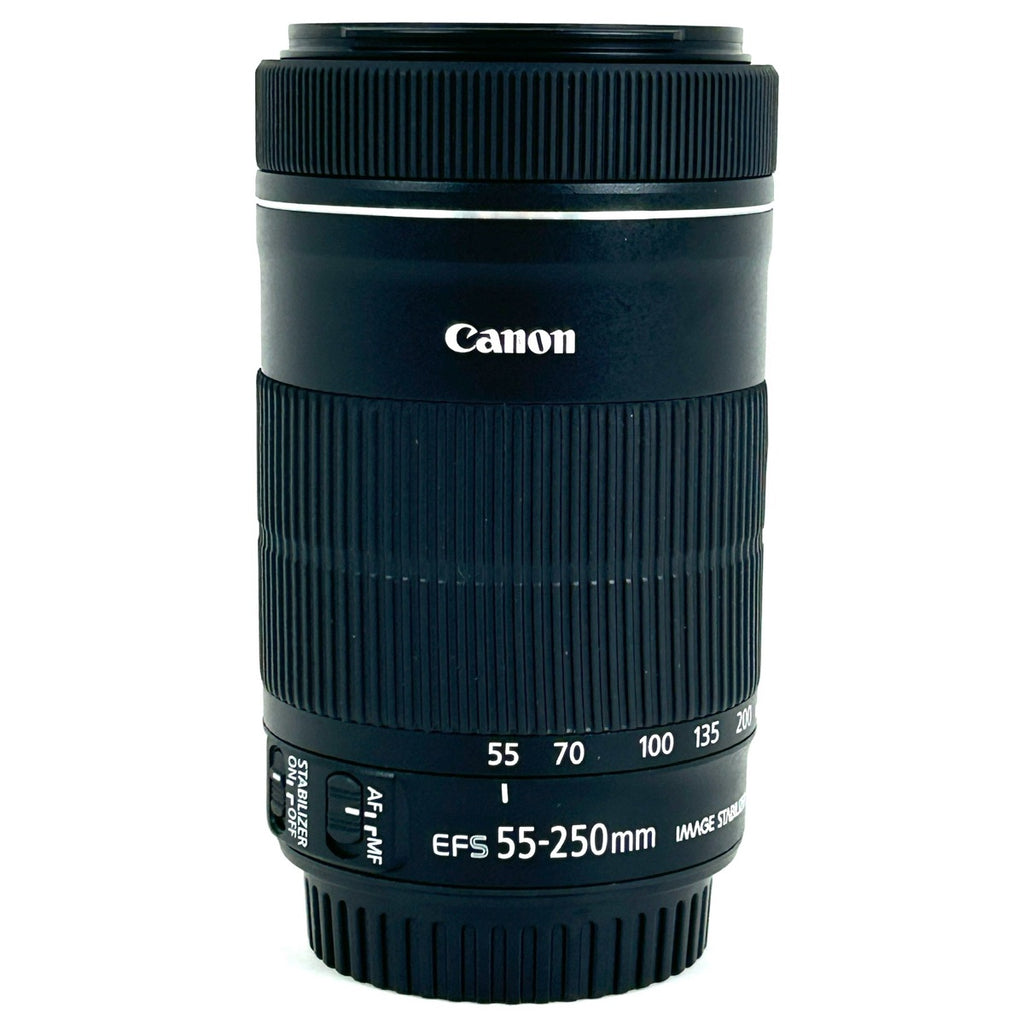 キヤノン Canon EF-S 55-250mm F4-5.6 IS STM 一眼カメラ用レンズ（オートフォーカス） 【中古】