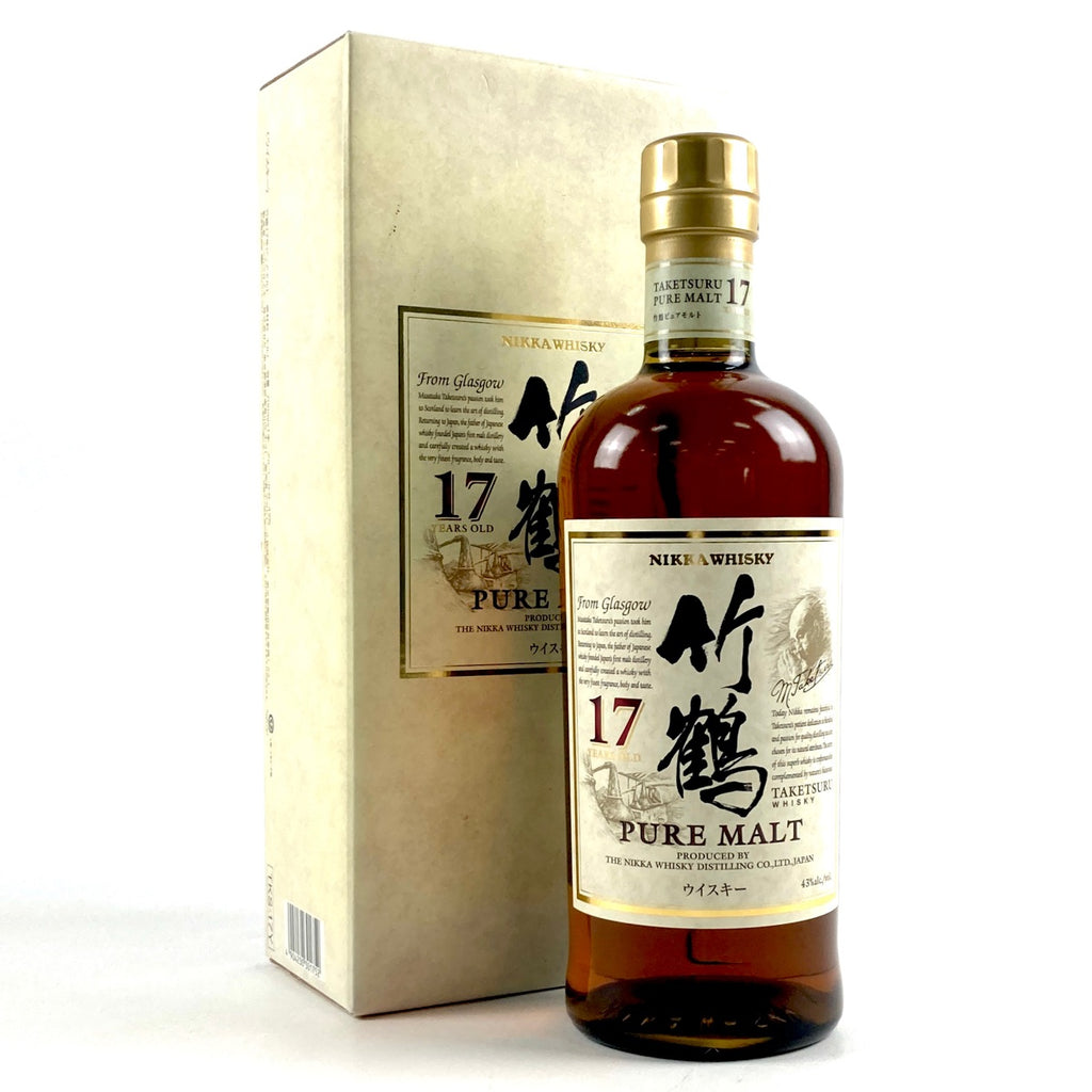 【東京都内限定お届け】ニッカ NIKKA 竹鶴 17年 ピュアモルト 700ml 国産ウイスキー 【古酒】