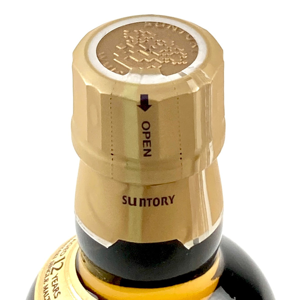 【東京都内限定お届け】 サントリー SUNTORY 山崎 12年 シングルモルト 180ml 国産ウイスキー 【古酒】