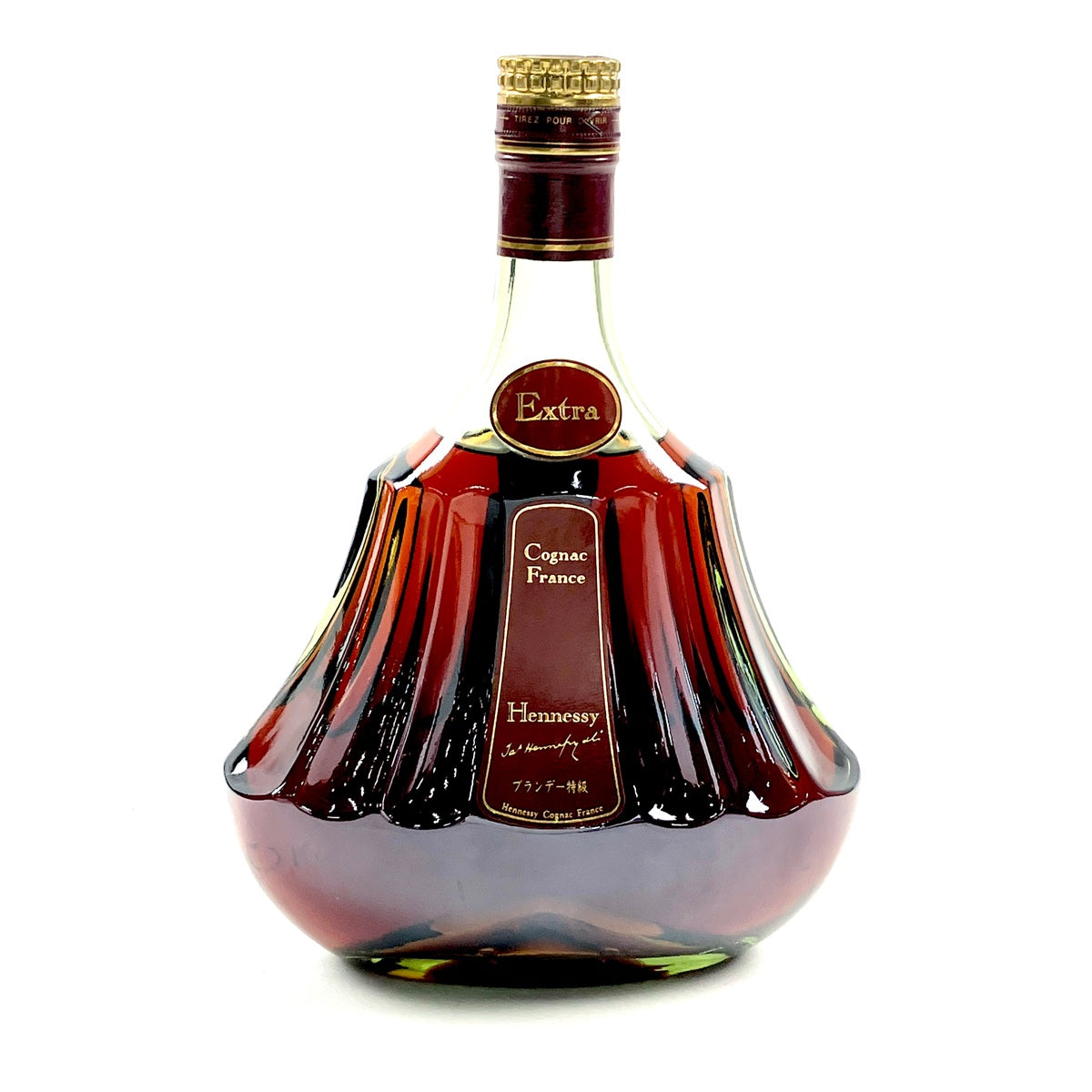 ヘネシー Hennessy エクストラ 旧グリーンボトル 700ml ブランデー コニャック 【古酒】