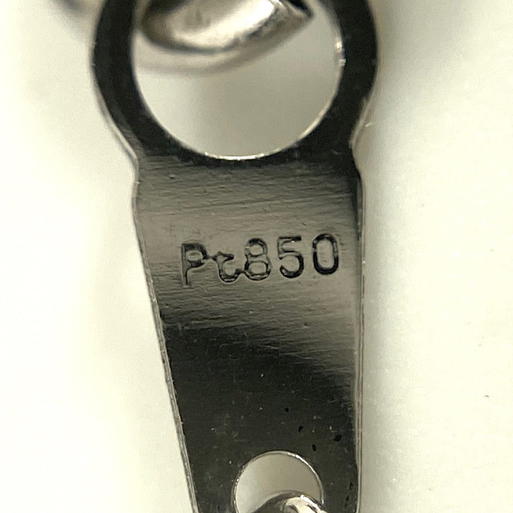 ダイヤモンド デザインネックレス プラチナ ペンダント ネックレス Pt900 Pt850 ダイヤモンド レディース 【中古】nbjwl