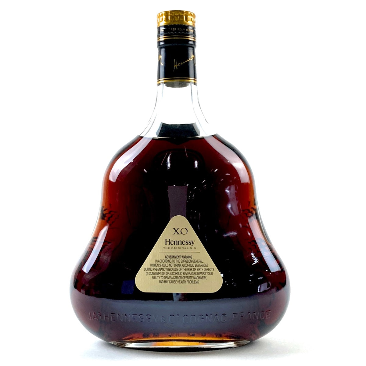 バイセル公式】ヘネシー Hennessy XO 金キャップ クリアボトル 1000ml ブランデー コニャック 【古酒】 - バイセルブランシェ