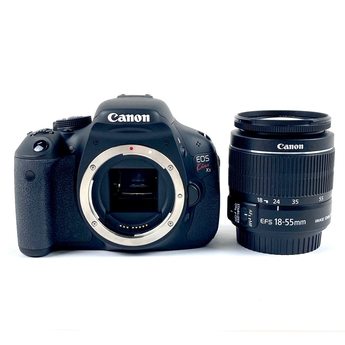 バイセル公式】キヤノン Canon EOS Kiss X50 EF-S 18-55 IS II レンズキット ブラック デジタル 一眼レフカメラ  【中古】 - バイセルブランシェ