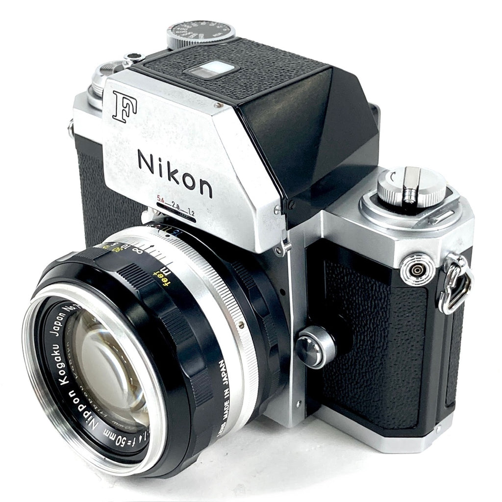 ニコン Nikon F フォトミック シルバー ＋ NIKKOR-S.C Auto 50mm F1.4 ［ジャンク品］ フィルム マニュアルフォーカス 一眼レフカメラ 【中古】