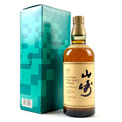 【東京都内限定お届け】サントリー SUNTORY 山崎 12年 ピュアモルト 華 750ml 国産ウイスキー 【古酒】