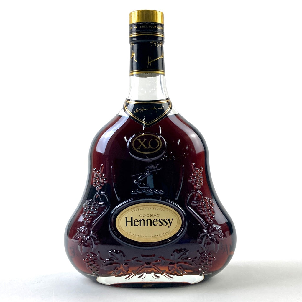 ヘネシー Hennessy XO 金キャップ クリアボトル 700ml ブランデー コニャック 【古酒】