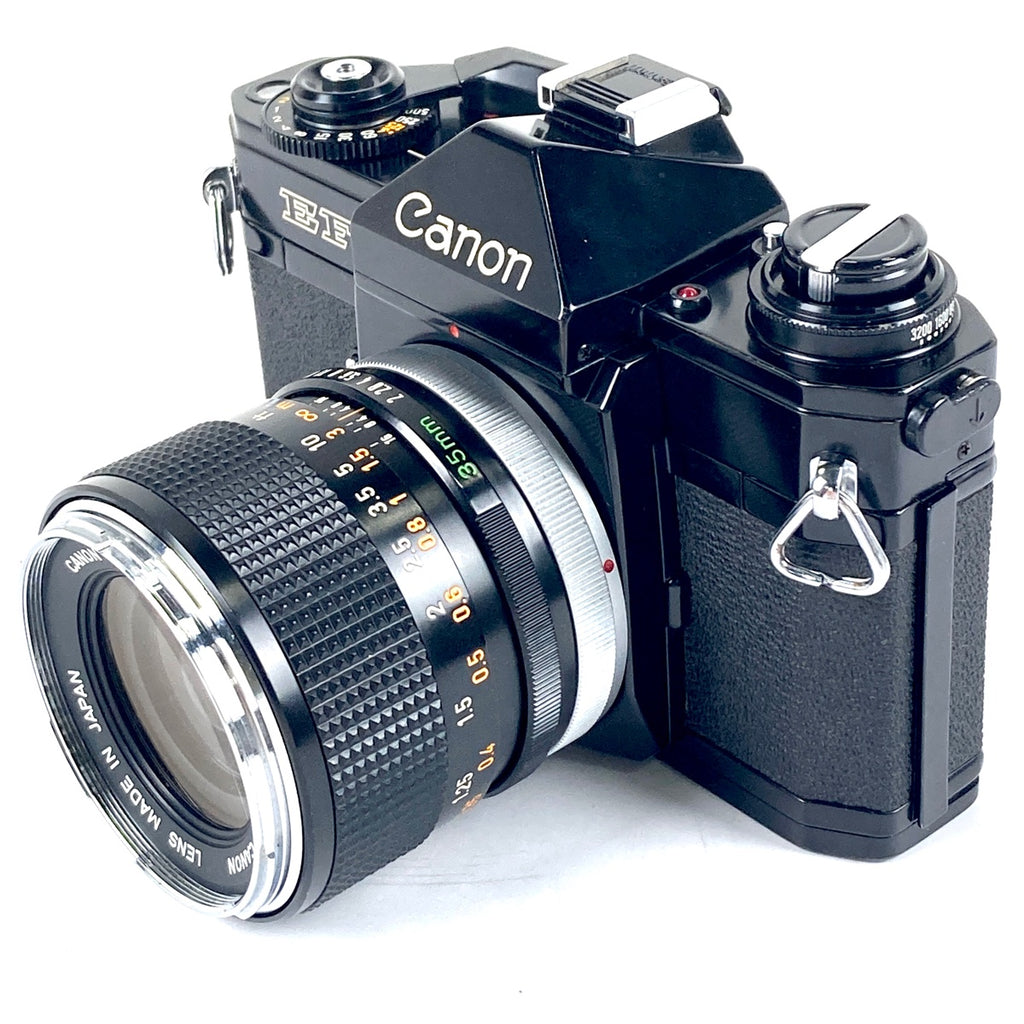 キヤノン Canon EF + FD 35mm F2 フィルム マニュアルフォーカス 一眼レフカメラ 【中古】