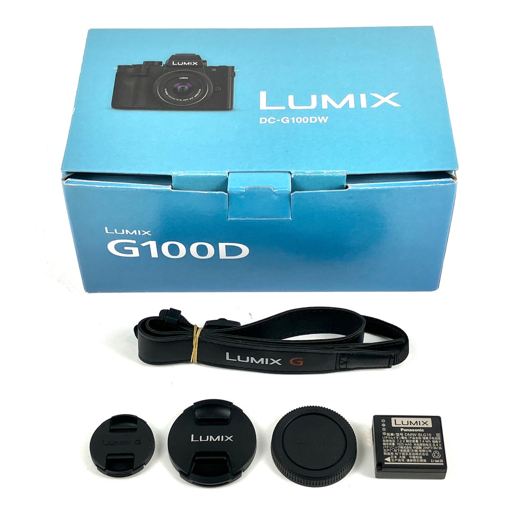 パナソニック Panasonic LUMIX DC-G100DW ダブルズームレンズキット デジタル ミラーレス 一眼カメラ 【中古】cambb