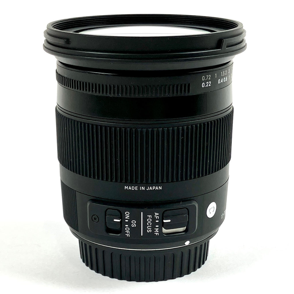 シグマ SIGMA C 17-70mm F2.8-4 DC MACRO OS HSM (キヤノンEF用) 一眼カメラ用レンズ（オートフォーカス） 【中古】