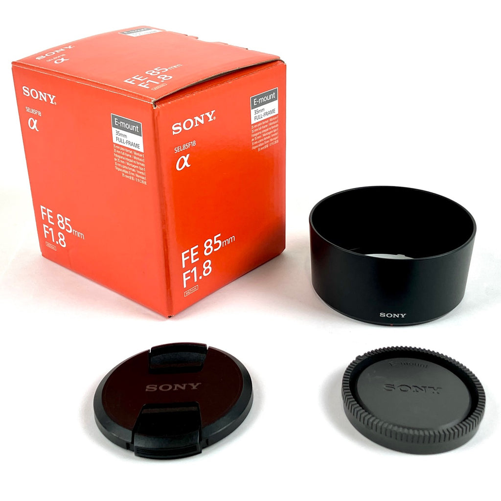 ソニー SONY FE 85mm F1.8 SEL85F18 一眼カメラ用レンズ（オートフォーカス） 【中古】