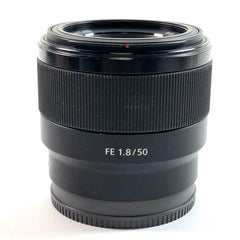 ソニー SONY FE 50mm F1.8 SEL50F18F 一眼カメラ用レンズ（オートフォーカス） 【中古】