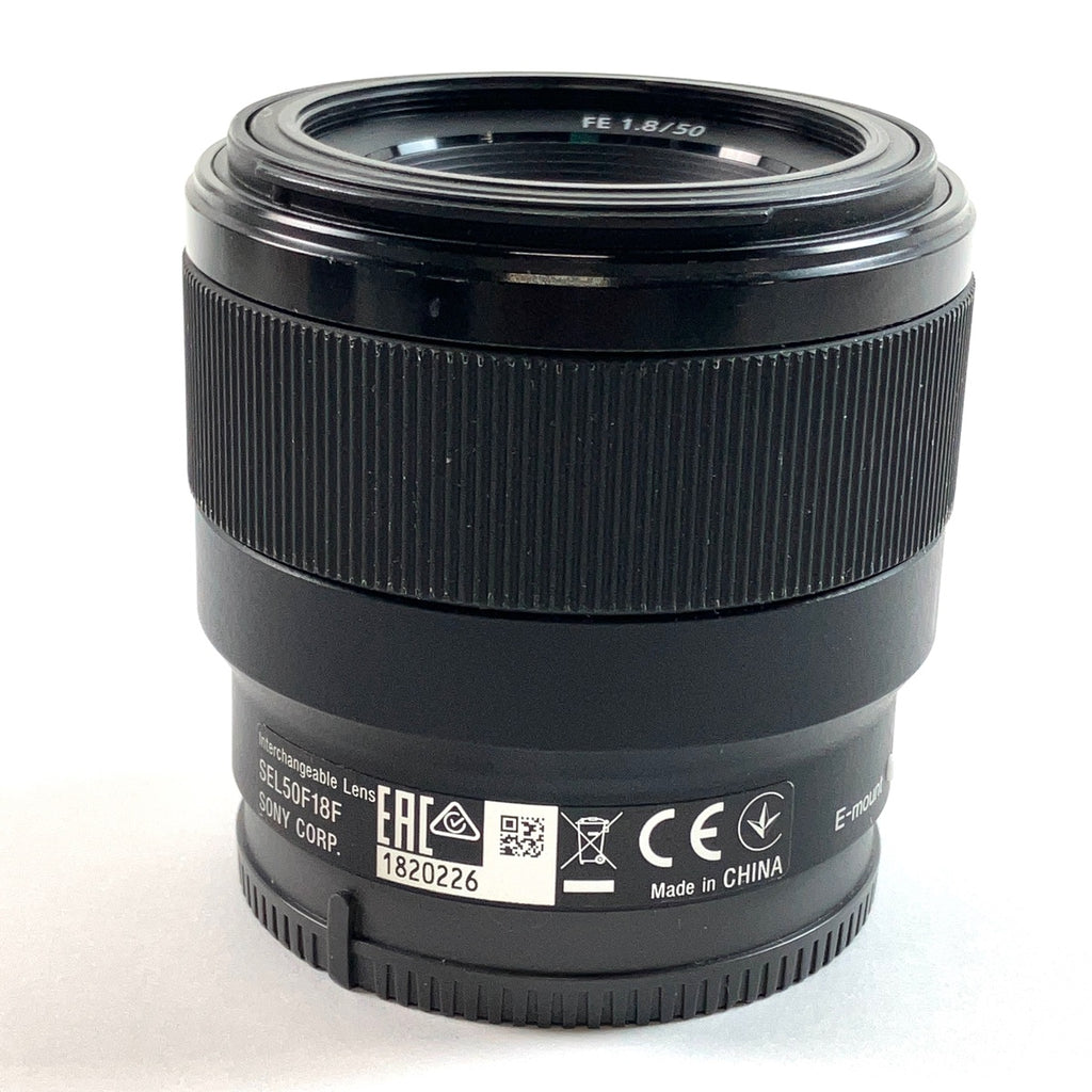 ソニー SONY FE 50mm F1.8 SEL50F18F 一眼カメラ用レンズ（オートフォーカス） 【中古】