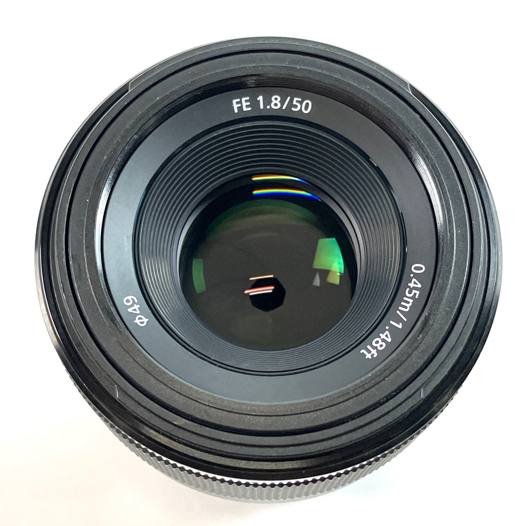 ソニー SONY FE 50mm F1.8 SEL50F18F 一眼カメラ用レンズ（オートフォーカス） 【中古】