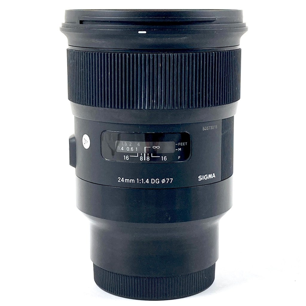 シグマ SIGMA Art 24mm F1.4 DG HSM  (ソニーE用/フルサイズ対応) 一眼カメラ用レンズ（オートフォーカス） 【中古】