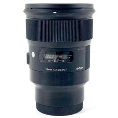 シグマ SIGMA Art 24mm F1.4 DG HSM  (ソニーE用/フルサイズ対応) 一眼カメラ用レンズ（オートフォーカス） 【中古】