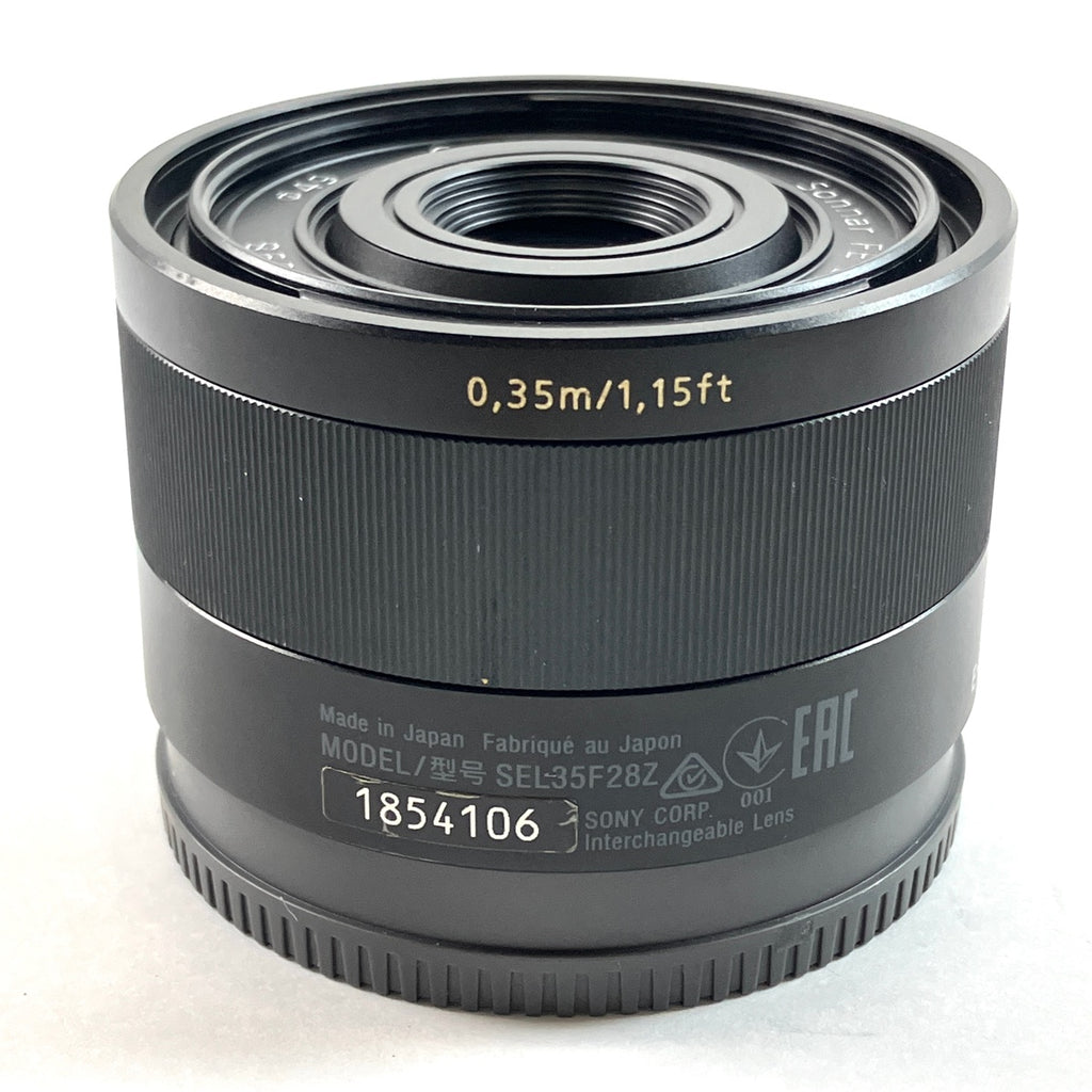 ソニー SONY Sonnar T* FE 35mm F2.8 ZA SEL35F28Z 一眼カメラ用レンズ（オートフォーカス） 【中古】