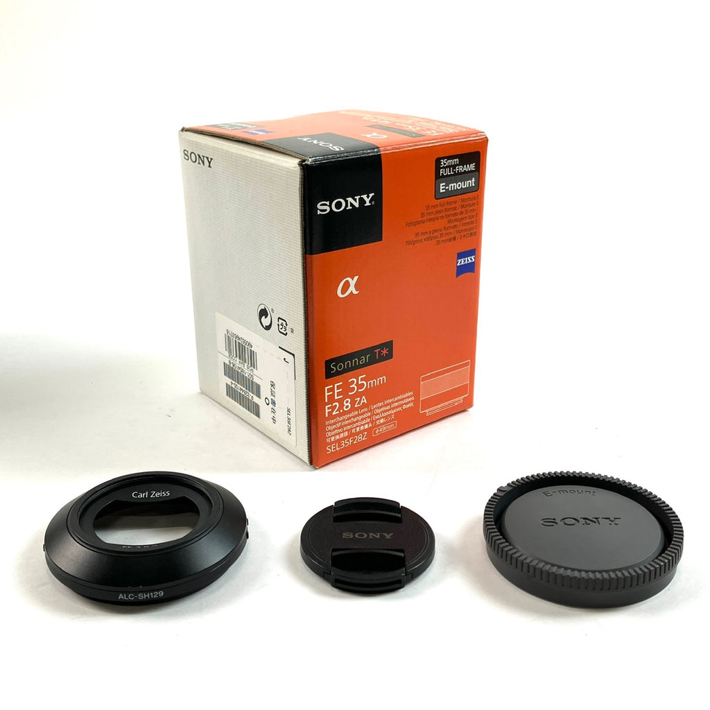 ソニー SONY Sonnar T* FE 35mm F2.8 ZA SEL35F28Z 一眼カメラ用レンズ（オートフォーカス） 【中古】