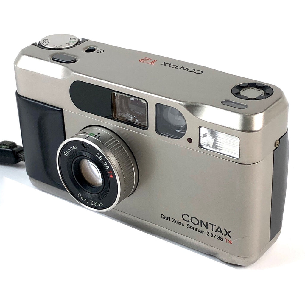 コンタックス CONTAX T2 チタンシルバー フィルム コンパクトカメラ 【中古】