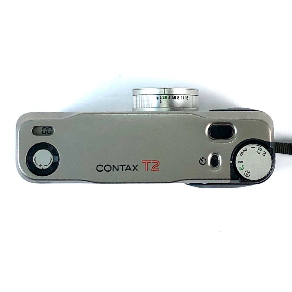 コンタックス CONTAX T2 チタンシルバー フィルム コンパクトカメラ 【中古】