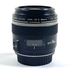 キヤノン Canon EF-S 60mm F2.8 MACRO USM 一眼カメラ用レンズ（オートフォーカス） 【中古】