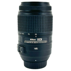 ニコン Nikon AF-S DX NIKKOR 55-300mm F4.5-5.6G ED VR 一眼カメラ用レンズ（オートフォーカス） 【中古】