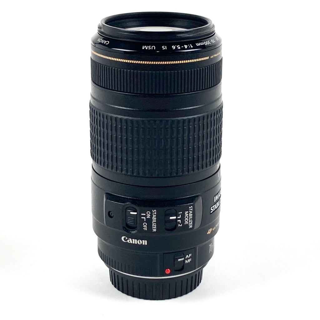 キヤノン Canon EF 70-300mm F4-5.6 IS USM 一眼カメラ用レンズ（オートフォーカス） 【中古】