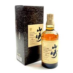 【東京都内限定お届け】 サントリー SUNTORY 山崎 12年 シングルモルト 華 750ml 国産ウイスキー 【古酒】liqbb