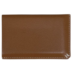 エルメス H セリエ ヴェルソ カードケース エバーカラー ゴールド レディース 【中古】brbag
