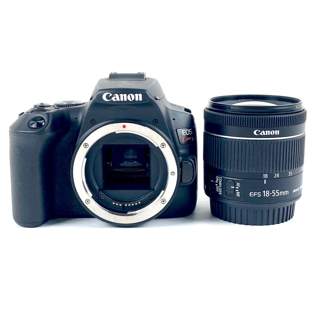 キヤノン Canon EOS Kiss X10 EF-S 18-55 IS STM レンズキット ブラック デジタル 一眼レフカメラ 【中古】