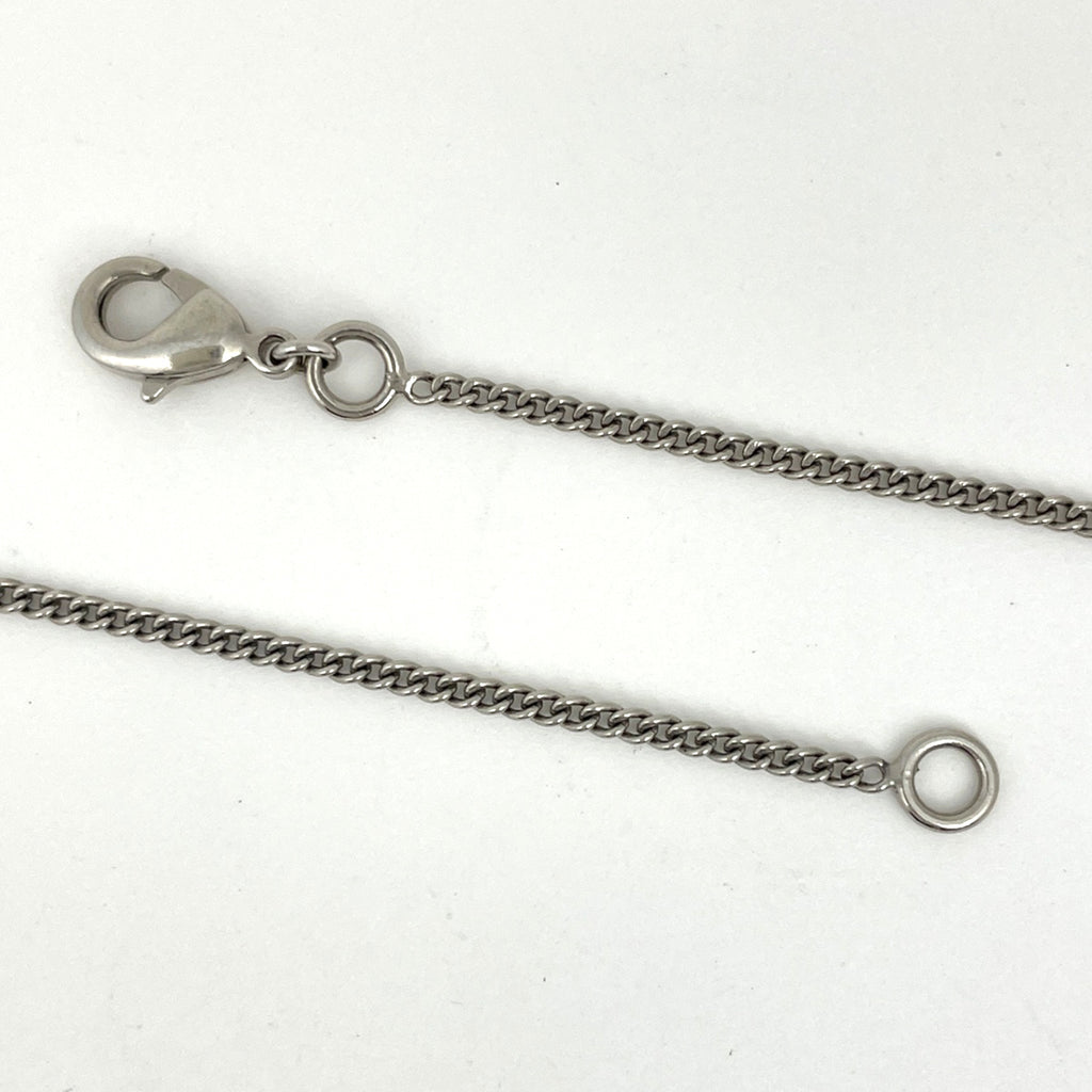 【最終値引き】 シャネル ココマーク ネックレス CC ネックレス シルバー シルバー レディース 【中古】 bracc