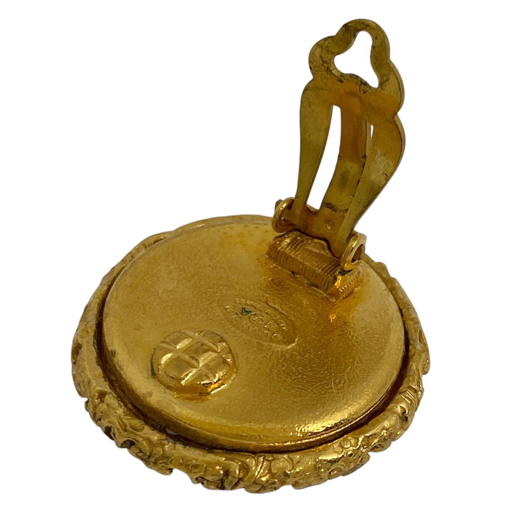 CHANEL - 【中古】シャネル イヤリング ココマーク クローバー