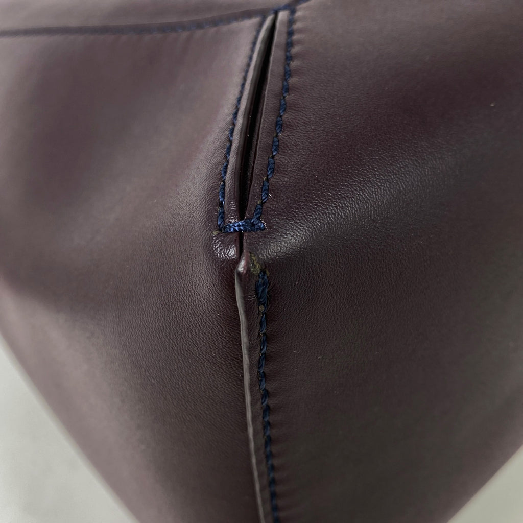ステラマッカートニー ロゴ ショルダーバッグ ミディアムホーボー ショルダーバッグ レザー ボルドー レディース 【中古】brbag