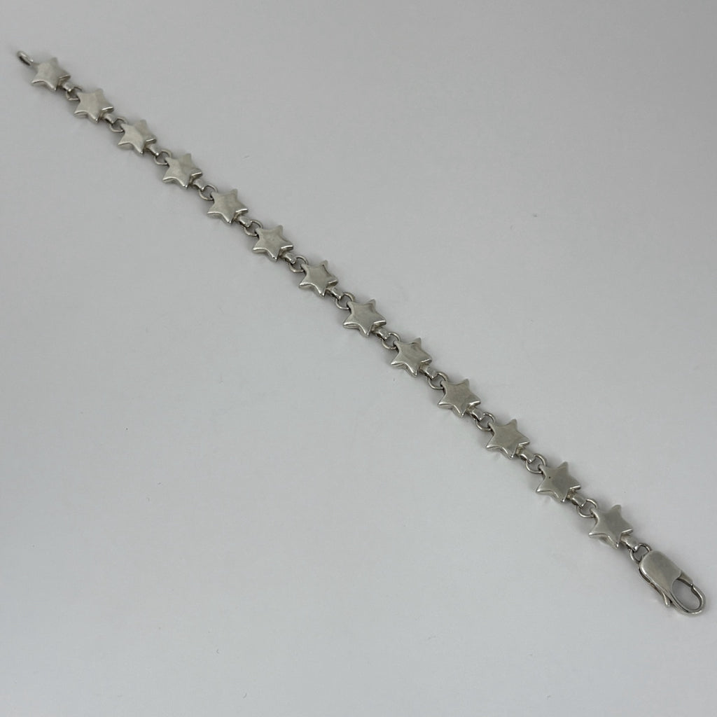 ティファニー パフスター ブレスレット 腕輪 星 ブレスレット シルバー925 シルバー レディース ブランドアクセサリー 【中古】bracc