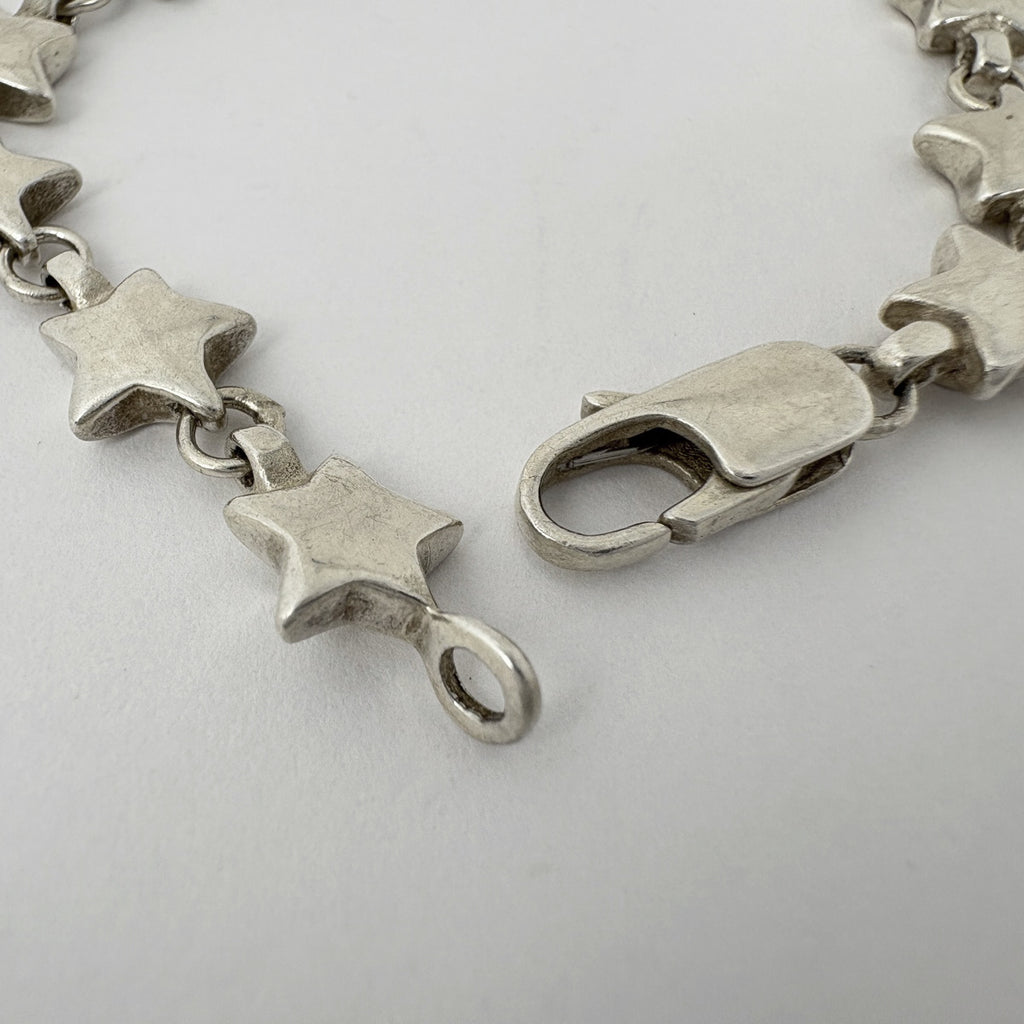 ティファニー パフスター ブレスレット 腕輪 星 ブレスレット シルバー925 シルバー レディース ブランドアクセサリー 【中古】bracc