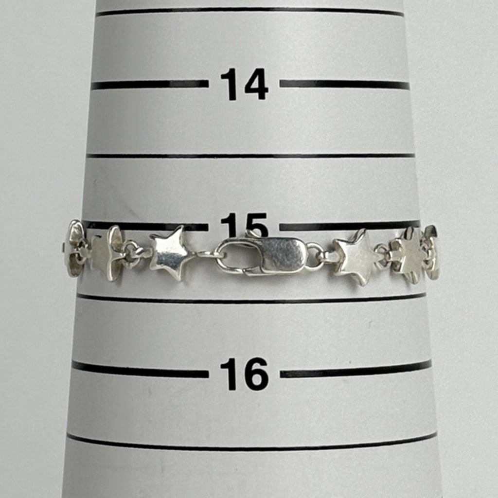 ティファニー パフスター ブレスレット 腕輪 星 ブレスレット シルバー925 シルバー レディース ブランドアクセサリー 【中古】bracc