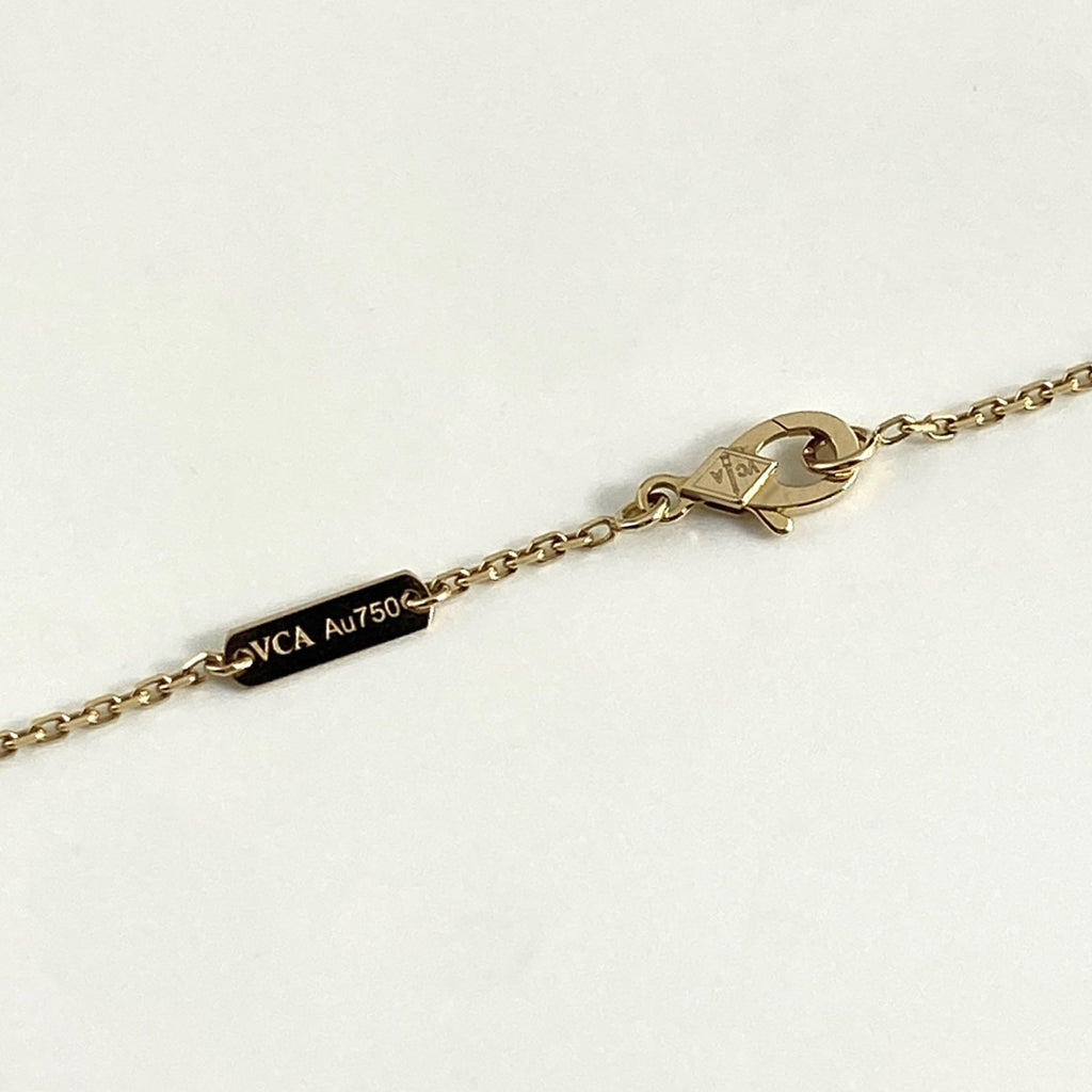 ヴァンクリーフ＆アーペル ヴィンテージ アルハンブラ ネックレス マザーオブパール レディース 中古 brjwl