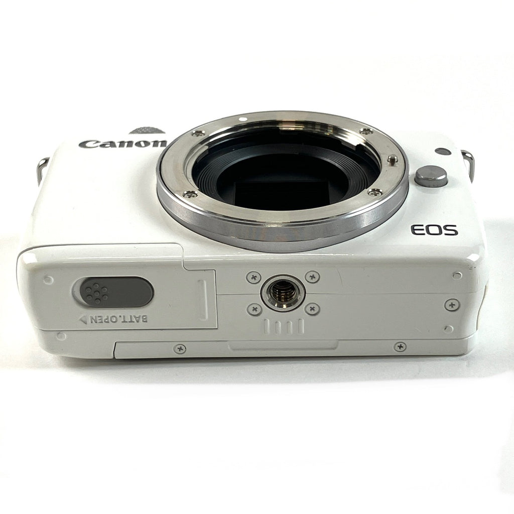 キヤノン Canon EOS M10 ボディ ホワイト＋EF-M 22mm F2 STM シルバー デジタル ミラーレス 一眼カメラ 【中古】