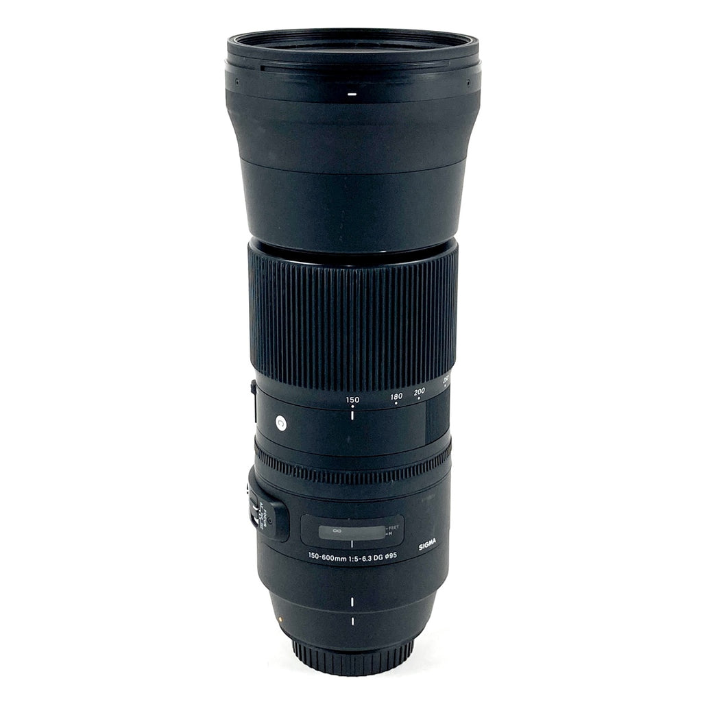 シグマ SIGMA Contemporary 150-600mm F5-6.3 DG OS HSM (キヤノンEF用) 一眼カメラ用レンズ（オートフォーカス） 【中古】