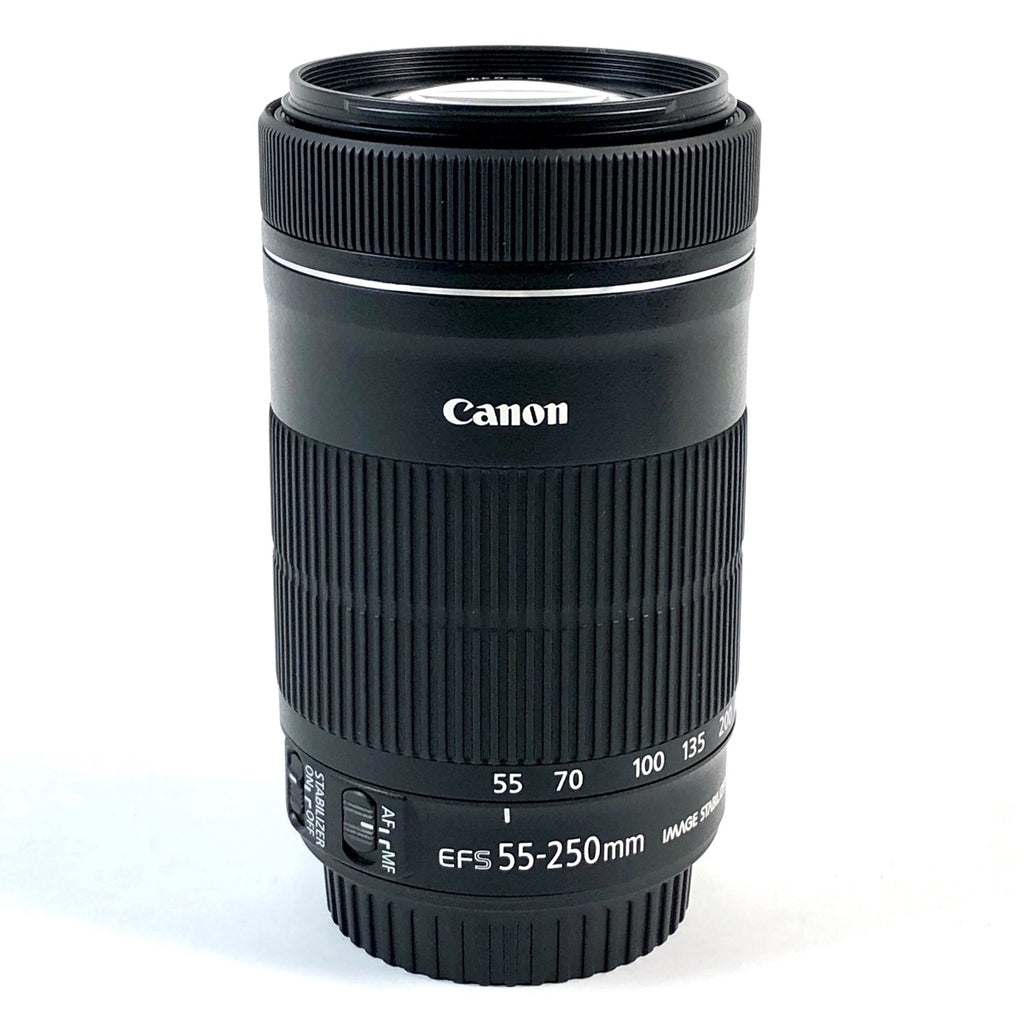 キヤノン Canon EF-S 55-250mm F4-5.6 IS STM 一眼カメラ用レンズ（オートフォーカス） 【中古】