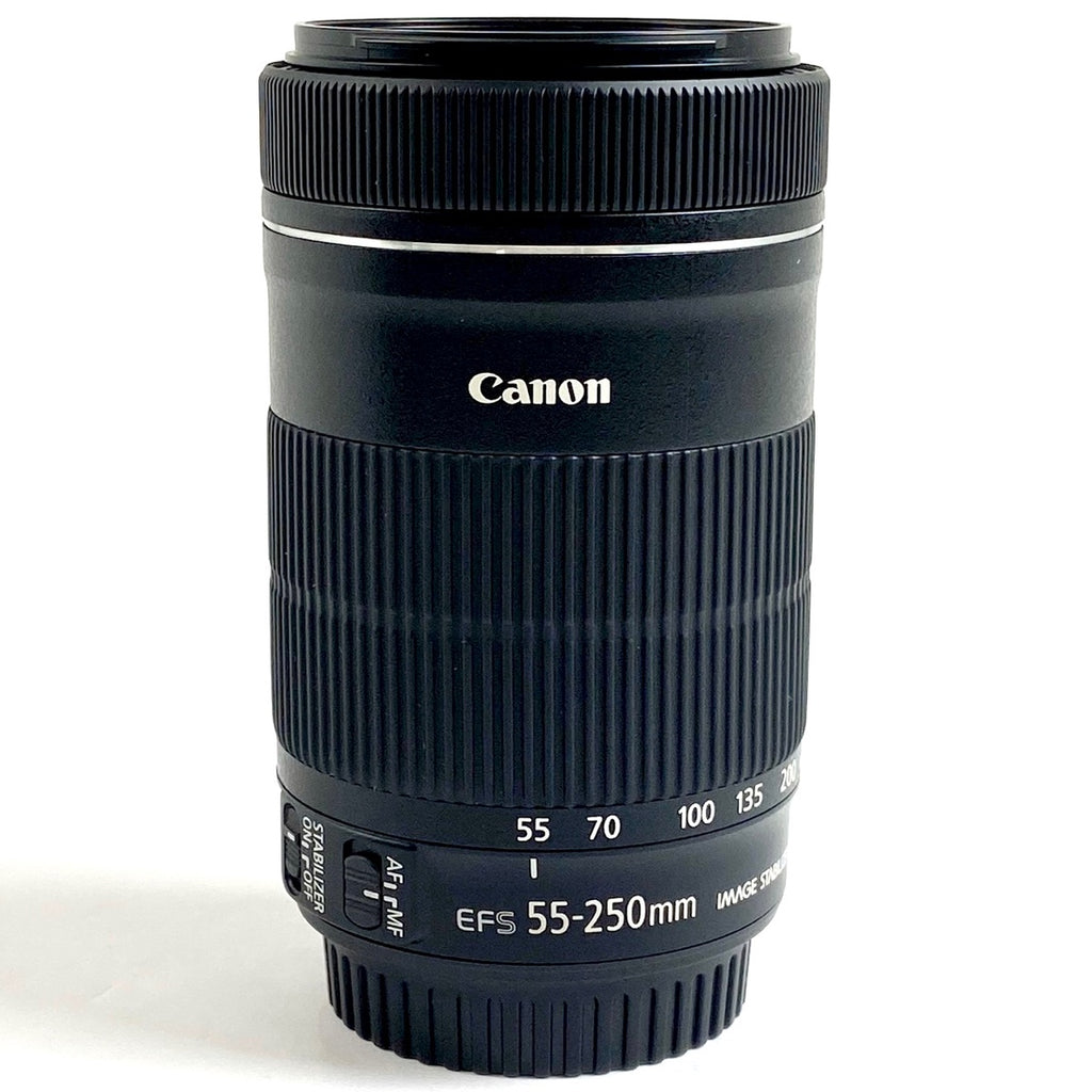 キヤノン Canon EF-S 55-250mm F4-5.6 IS STM 一眼カメラ用レンズ（オートフォーカス） 【中古】