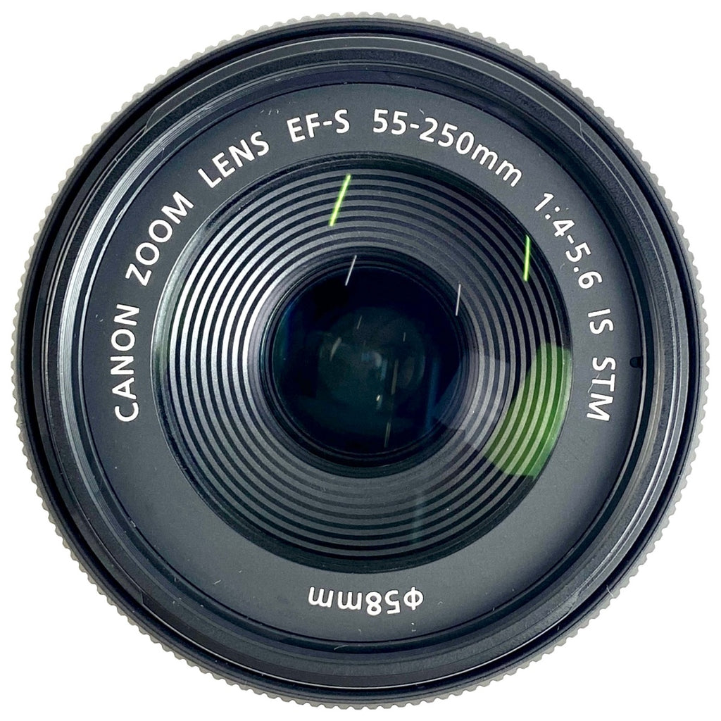 キヤノン Canon EF-S 55-250mm F4-5.6 IS STM 一眼カメラ用レンズ（オートフォーカス） 【中古】