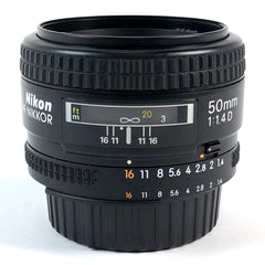 ニコン Nikon AF NIKKOR 50mm F1.4D 一眼カメラ用レンズ（オートフォーカス） 【中古】